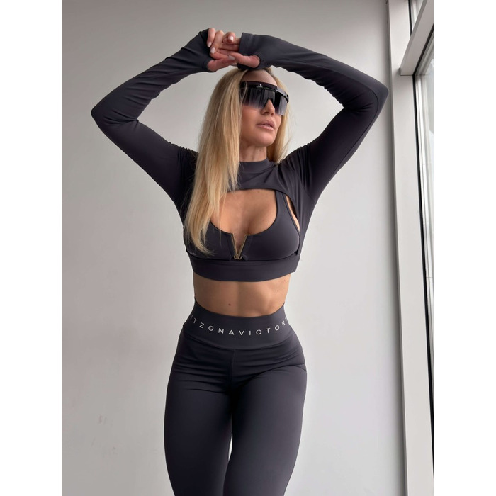 Леггинсы Legging Fitzona Paint Grafit 14893