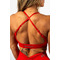 Топ Nebbia Medium-Support Sports Bra TOTALLY SEAMLESS Red 305
