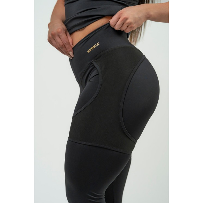 Легінси Nebbia Women's High Waist Leggings INTENSE Mesh Gold 838