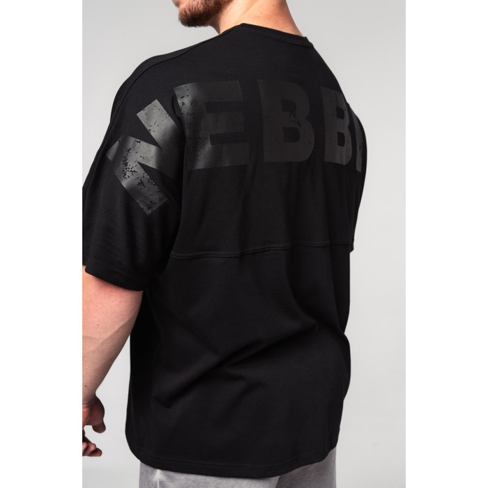 Футболка Nebbia Oversized Heavyweight Cotton T-shirt NO SHORTCUTS Black 354