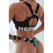 Жіночі плавки з квітковим принтом NEBBIA ALOHA BABE BRASIL BOTTOM 808