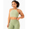 Топ Transform Reversible Sports Crop - Jade Green Zebra