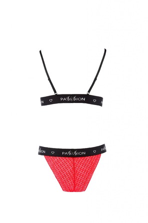 Комплект белья GLAMISS SET red/black S/M - Passion