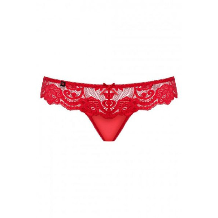 Стрінги червоні Obsessive 829-THO-3 S / M