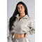 Кофта Nebbia Half-Zip Leopard Sweatshirt PRIMAL Cream Leopard 866