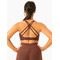 Топ Optic V-Neck Sports Bra - Chocolate