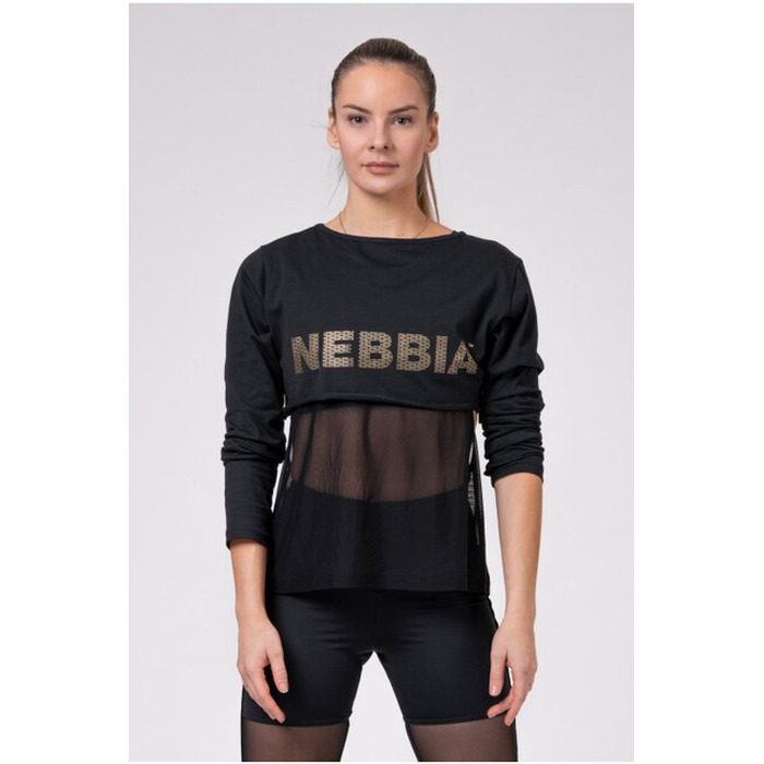 Кофта Nebbia Intens Mesh T-Shirt 805 Black