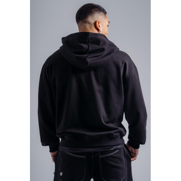 Спортивна кофта Nebbia Zipper Hoodie with Embroidery PRIMAL Black 884