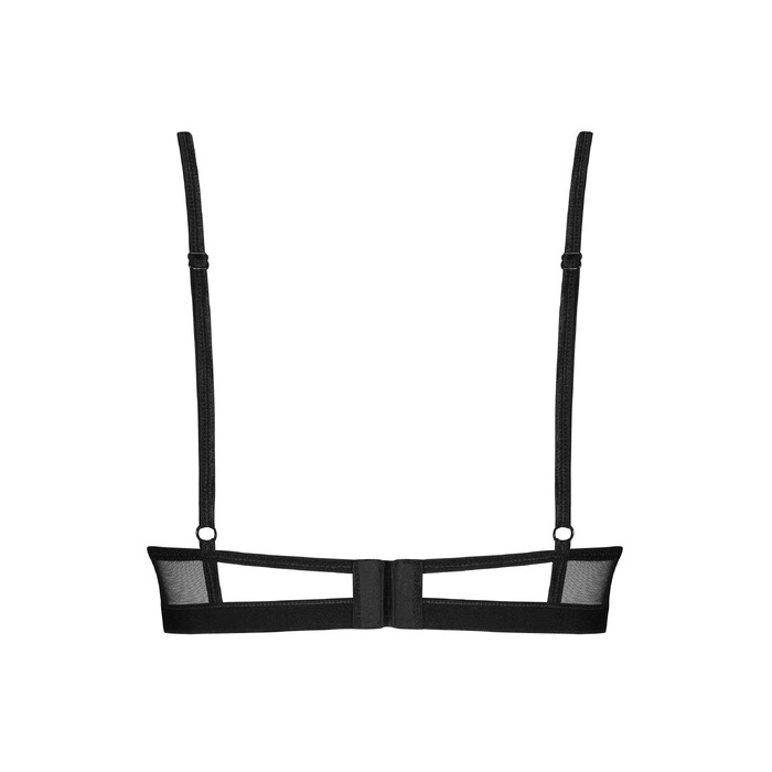 Лиф ажурный на косточках Obsessive Donarella черный, XS/S