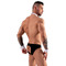 Чоловічий костюм Sven Joy Men's Jock Briefs із трьох предметів, чорно-білий, розмір M