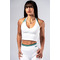 Топ Nebbia Halter Top CLUB D’OR White 640