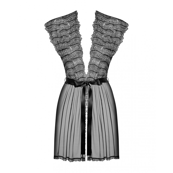 Сексуальный халат Obsessive Romanesa peignoir S/M