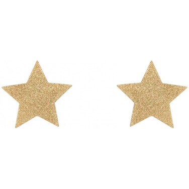 Украшение для грудей Flash Золотая звезда, Bijoux Indiscrets