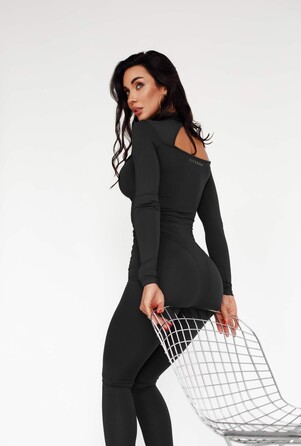 Комбінезон Fitzona Jumpsuit Fitness Black MACFTZ03