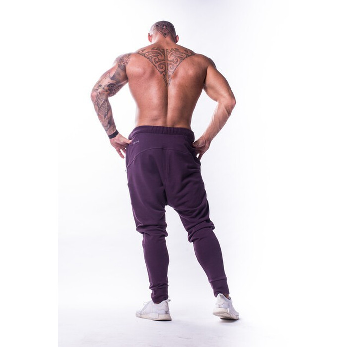 Спортивні штани Nebbia DROP CROTCH 729 Bordo