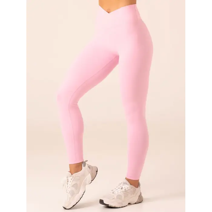 Леггинсы Ryderwear Momentum Cross Over Scrunch Leggings - Candy Pink