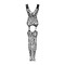 Комбинезон Bodystocking G323 S/M/L