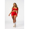 Шорти Nebbia High Waisted Push-Up Shorts TOTALLY SEAMLESS Red 304