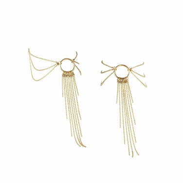 Браслеты для ног Bijoux Indiscrets Magnifique Feet Chain — Gold