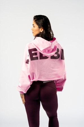 Худі Nebbia Oversized Hoodie OWN YOUR POWER Pink 433