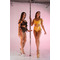 Топ для pole dance ArtGO Sport Jelly з воланами з біфлексу