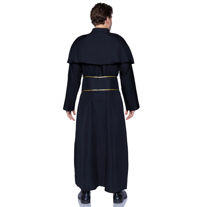 Костюм католицького священика Leg Avenue Priest 2 предмети, чорний, M/L