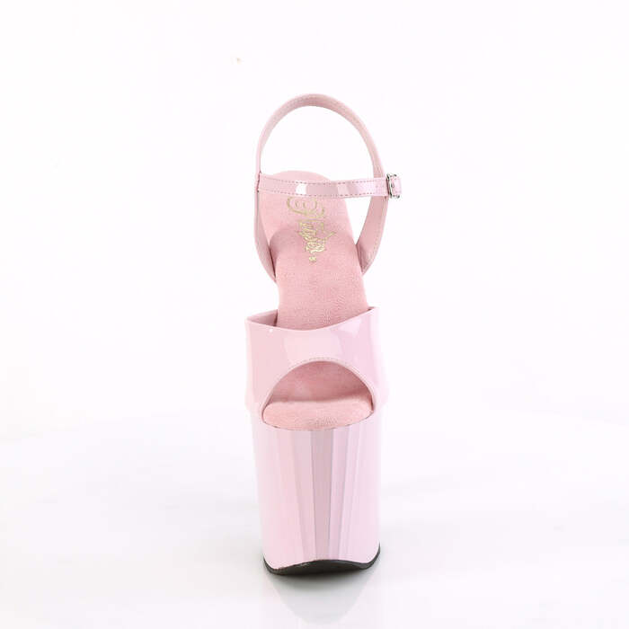 Босоножки Enchant-709, каблук 8 дюймов, ремешок на щиколотке 3 3/4 дюйма, нежно-розовый
