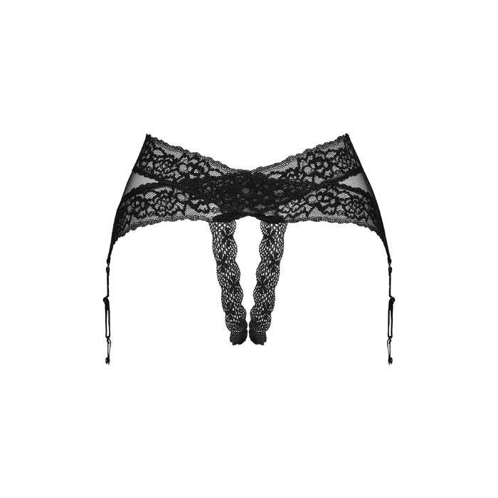 Пояс для панчох Obsessive Lacrisia XS/S