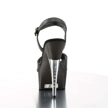 Босоножки Captiva-609 *6 дюймов, босоножкии с ремешком на щиколотке, с ремешком на пятке, черная искусственная кожа/черный