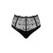 Високі трусики-стрінги Obsessive Sharlotte panties black XXL
