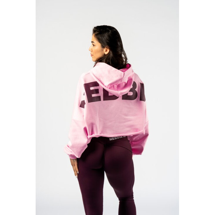 Худі Nebbia Oversized Hoodie OWN YOUR POWER Pink 433
