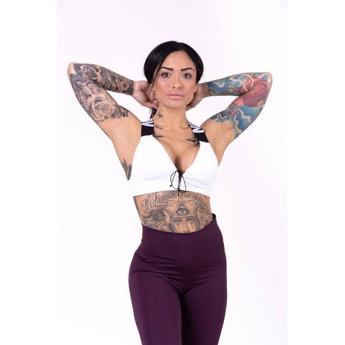 Топ NEBBIA LACE-UP SPORT BRA 694 White