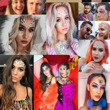 Украшения для лиця из жемчужин Leg Avenue