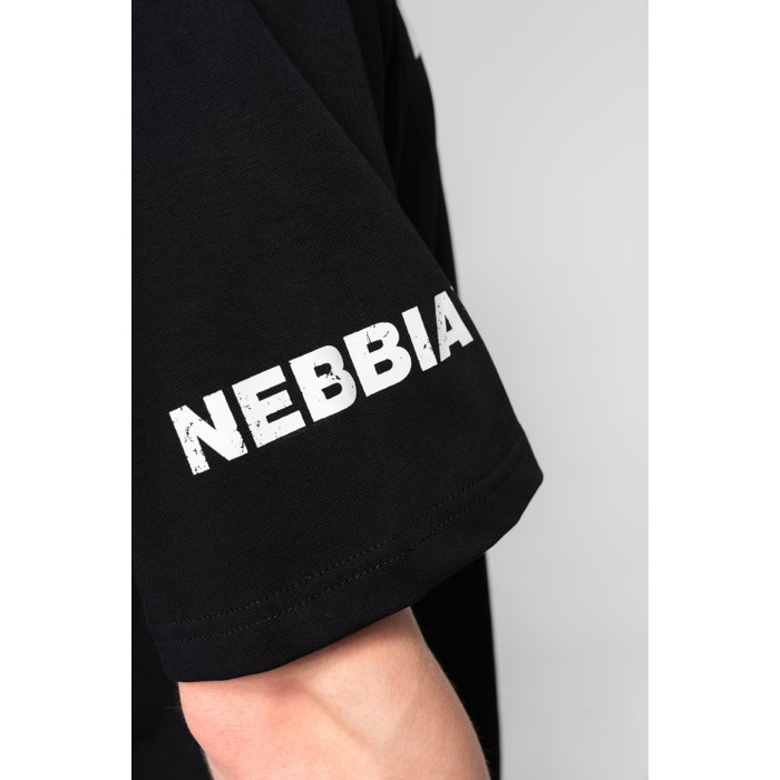 Футболка Nebbia Heavyweight Cotton Oversized T-shirt GRIND Black 356