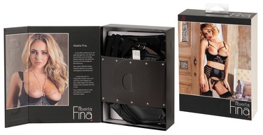 Комплект белья Shelf Bra Suspender Set 85B/L