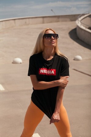 ФУТБОЛКА NEBBIA WOMEN'S T-SHIRT BLACK 592