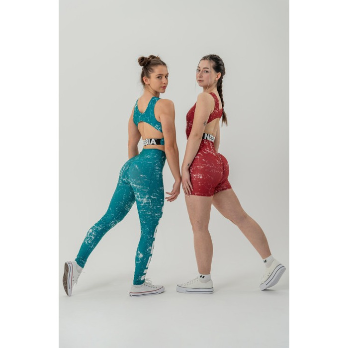 Легінси Nebbia Workout leggings ROUGH GIRL Green 616