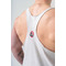 Майка Nebbia Washed Muscle Back Stringer GOLDEN AGE Light Grey 791