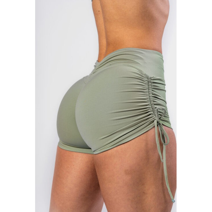 Шорти Nebbia Lace-Up Sculpting Shorts OWN YOUR POWER Light Green 429