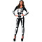 Костюм скелета, світитися у темряві Leg Avenue Womens Skeleton Bodysuit Halloween, розмір M