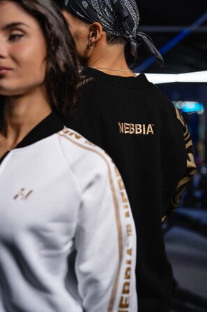 Бомбер Nebbia Gold Heritage Bomber – Black 717