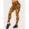 Тайтси спортивні Ryderwear Wild Scrunch Bum помаранчеві з ефектом Push Up