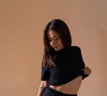 Кроп-топ оверсайз (cotton)