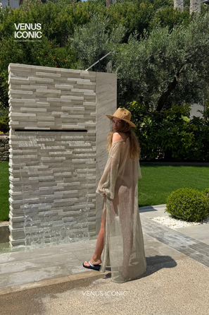 Парео Venus Iconic Marmoris – Легка накидка з сітки для пляжу