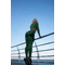 Топ Fitzona GREEN TOP LONG SLEEVES AND ZIPPER