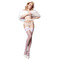 Панчохи Ballerina's Secret Stockings з мереживним верхом на силіконовій стрічці, білі, S/M