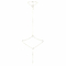 Ланцюжок на шию та пояс Bijoux Indiscrets Magnifique I Body Chain - Gold, прикраса на тіло