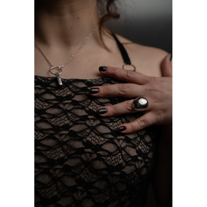 SHADOW body Black mesh LACE_ чорна сітка мереживо
