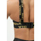 Топ Nebbia Women's Padded Sports Bra INTENSE Iconic Gold 844