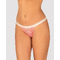 Трусики мереживні стрінги Obsessive Bloomys thong S/M